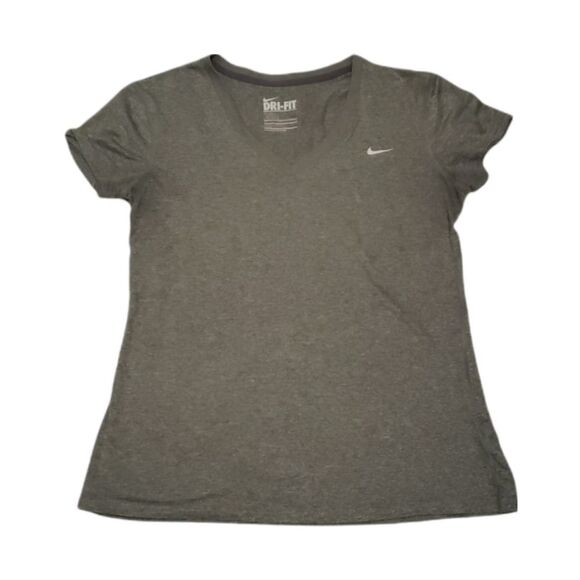 Nike grey dri fit tee - Picture 1 of 3
